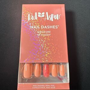 Red Aspen Manicure Dashes - Kailani's Living Coral - NIB
